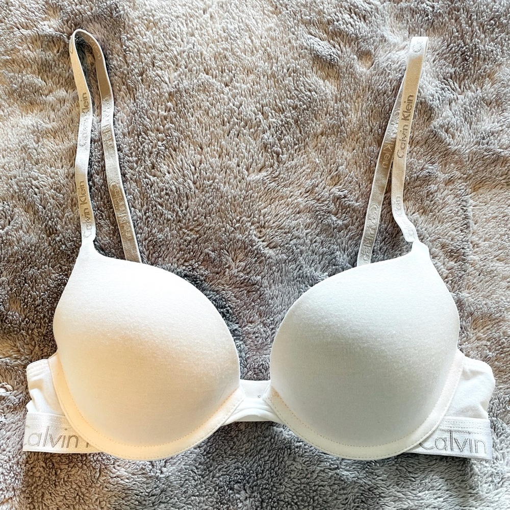 Calvin Klein white bra